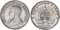 Südafrika 5 Schilling Silber Johannes Paulus Kruger -