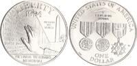 USA 1 Dollar Silber Vietnam Veterans Memorial -