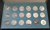 BRD Silbermedaille Offizielle Olympia-Medaillen München -