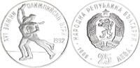 Bulgarien 25 Leva Silber XVI. Olympische Winterspiele 1992 -