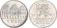 Tschechoslowakei 50 Kronen Silber Telč -