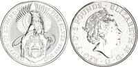 England 5 Pfund 2oz Silber Die Bestien der Königin - Greif von Edward III -