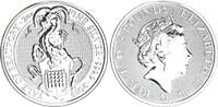 England 5 Pfund 2oz Silber Tiere der Königin - Yale of Beaufort -