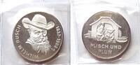 Personenmedaillen Silbermedaille auf Wilhelm Busch -