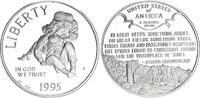 USA 1 Dollar Silber Sanitäter Gedenkstätte Gettysburg Civil War -