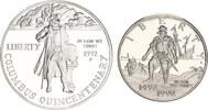 USA Silber 500 Jahre Entdeckungsreise Columbus 1Dollar und Half Dollar -