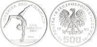 Polen 500 Zloty Silber XXIII. Olympische Sommerspiele, Los Angeles 1984/PROBA -