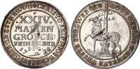 Stolberg 24 Mariengroschen Silber Ausbeute Christoph Friedrich und Jost Christian (1704-1738) -