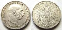 Österreich-Ungarn 2 Kronen Franz Joseph I. (1848-1916), Silber -