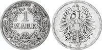 Kaiserreich 1 Mark Silber J.9 -