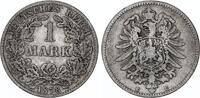 Kaiserreich 1 Mark Silber J.9 -