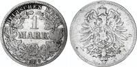 Kaiserreich 1 Mark Silber J.9 -