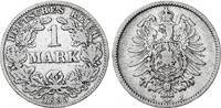 Kaiserreich 1 Mark Silber J.9 -