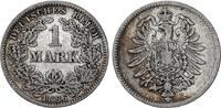 Kaiserreich 1 Mark Silber J.9 -