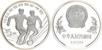 China 5 Yuan Siber Fußball-WM - 2 Spieler -