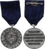 Deutschland Medaille Silber Für Treue Mitarbeit 25 Jahre -