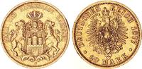 Hamburg 20 Mark Gold J.210 -