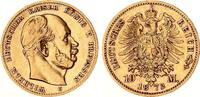 Preußen 10 Mark Gold Wilhelm I. J.242 -