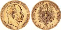 Preußen 10 Mark Gold Wilhelm I. J.245 -