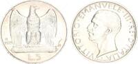 Italien 5 Lire Italien 5 Lire 1929 Victor Emmanuell III - Silber -