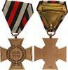 Kaiserreich Orden Ehrenkreuz für Frontkämpfer ohne Schwerter Hersteller HKM -