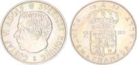 Schweden 2 Kronen Silber Gustav VI. Adolf -