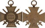 Kaiserreich Orden Ehrenkreuz für Frontk. Hersteller R. V. 87 Pforzheim -