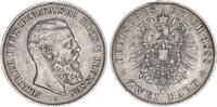 Kaiserreich / Preußen 2 Mark Silber Friedrich III. -