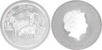 Australien 1 Dollar 1oz Silber Lunar II Ziege -