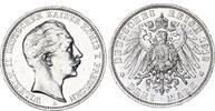 Deutsches Kaiserreich - Preußen 3 Mark Silber Wilhelm II . -