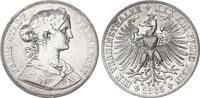 Frankfurt 1 Vereinstaler Silber Freie Stadt Frankfurt -