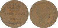 Italien / Neapel-Sizilien 10 Tornesi Franz I. 1825-1830 -