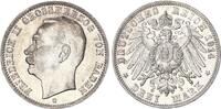 Deutsches Kaiserreich - Baden 3 Mark Silber Großherzog Friedrich II. J.39 -