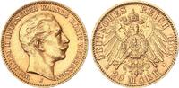 Preußen 20 Mark Gold Wilhelm II. J.252 -