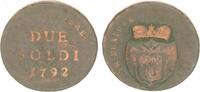 Italien 5 Soldi Massa Di Lunigiana – Maria Beatrice D’Este – 2 Soldi – 1792 -
