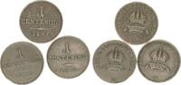 RDR Habsburg - Italien 3 x 1 Centesimo Habsburg Lombardei Venetien 3 x 1 Centesimo -