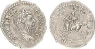 Antike / Römische Kaiserzeit /Septimius Severus Denar Septimius Severus Denar Kaiser n.l. reitend, Feind niederstechend -