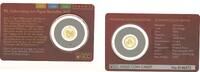D.R. Kongo 10 Francs Gold 0,5g 95. Geburtstag von Papst Benedikt XVI. -