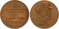 Deutschland / DDR Leuna Bronzemedaille DDR Leuna Bronzemedaille Für hervorragende Leistungen, Lenin Jahr 1970 -
