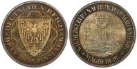 Deutschland - Weimarer Republik 3 Mark Weimar 3 Mark Magdeburg 1931 A Stadtansicht - PCGS -