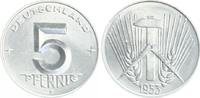 Deutschland / DDR 5 Pfennig 5 Pfennig DDR 1953 E, prfr-St. (2) -
