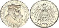 Deutsches Kaiserreich 3 Mark Neuprägung Friedrich der Weise 15 g Nachprägung in Kupfer-Nickel -