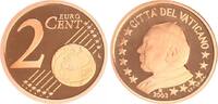 Vatikan 2 Cent Vatikan 2 Cent 2003 Kursmünze mit Papstmotiv PP -