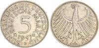 Deutschland 5 DM 5 DM J.387 Silber Kursmünze 1957 J -