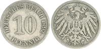 Deutschland / Kaiserreich 10 Pfennig Kaiserreich 10 Pfennig 1892 E fast ss -