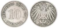 Deutschland / Kaiserreich 10 Pfennig-Variante Kaiserreich 10 Pfennig 1910 G (1) -