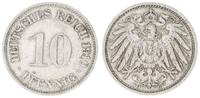 Deutschland / Kaiserreich 10 Pfennig-Variante Kaiserreich 10 Pfennig 1910 G (2) -