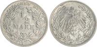 Kaiserreich 1/2 Mark 1/2 Mark Silber 1918 J (2) -