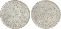 Kaiserreich 1/2 Mark 1/2 Mark Silber 1919 D -