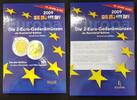 Deutschland / Eurowährung 16 x 2 Euro in Numisblättern 16 x 2 Euro in Numisblättern 2009, 10 Jahre Wirtschaft- und Währungsunion -